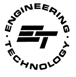 ET ENGINEERING TECHNOLOGY logo