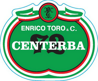 ET ENRICO TORO & C. 72 CENTERBA logo