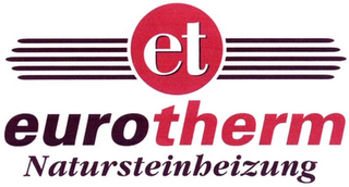 ET EUROTHERM NATURSTEINHEIZUNG logo
