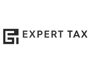 ET EXPERT TAX logo