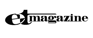 ET MAGAZINE logo