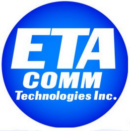 ETA COMM TECHNOLOGIES, INC. logo