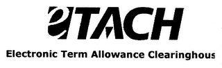 ETACH ELECTRONIC TERM ALLOWANCE CLEARINGHOUS logo
