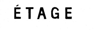 ETAGE logo