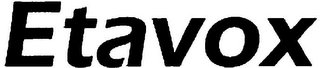 ETAVOX logo