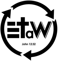 ETAW JOHN 12:32 logo