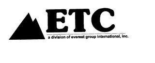 ETC A DIVISION OF EVEREST GROUP INTERNATIONAL, INC. logo
