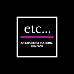 ETC... AN EXPERIENCE PLANNING COMPANY logo