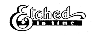 ETCHED IN TIME logo