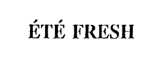 ETE FRESH logo
