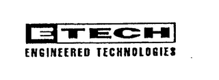 ETECH ENGINEERED TECHNOLOGIES logo
