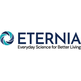 ETERNIA EVERYDAY SCIENCE FOR BETTER LIVING logo