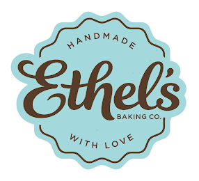 ETHEL'S BAKING CO. HANDMADE WITH LOVE logo