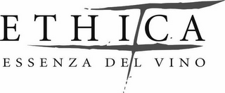 ETHICA ESSENZA DEL VINO logo