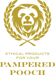ETHICAL PRODUCTS FOR YOUR PAMPERED POOCH logo