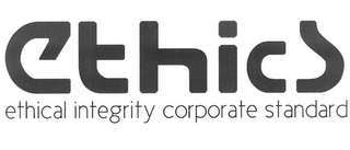 ETHICS ETHICAL INTEGRITY CORPORATE STANDARD logo