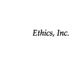 ETHICS, INC. logo