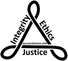 ETHICS, INTEGRITY, JUSTICE OURCONSTITUTION.INFO logo