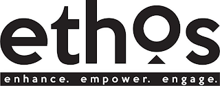 ETHOS ENHANCE. EMPOWER. ENGAGE. logo