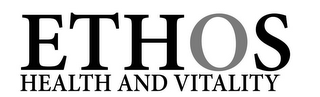 ETHOS HEALTH AND VITALITY logo