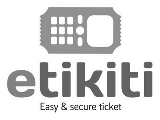 ETIKITI EASY & SECURE TICKET logo