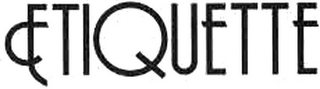ETIQUETTE logo