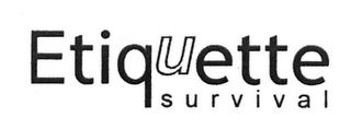 ETIQUETTE SURVIVAL logo