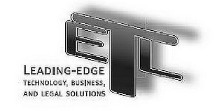ETL LEADING-EDGE TECHNOLOGY, BUSINESS, AND LEGAL SOLUTIONS logo