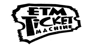 ETM TICKET MACHINE logo