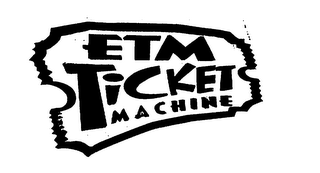 ETM TICKET MACHINE logo