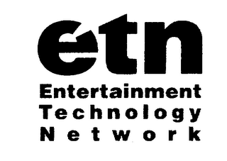ETN ENTERTAINMENT TECHNOLOGY NETWORK logo