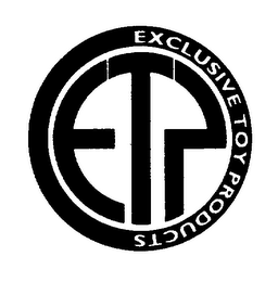 ETP EXCLUSIVE TOY PRODUCTS logo
