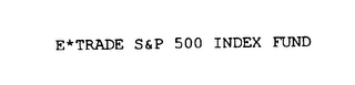 E*TRADE S&P 500 INDEX FUND logo