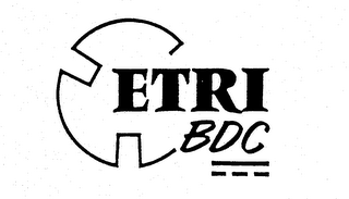 ETRI BDC logo