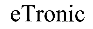 ETRONIC logo