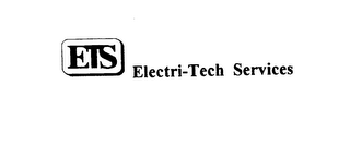 ETS ELECTRI-TECH SERVICES logo