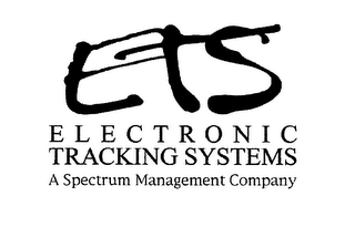 ETS ELECTRONIC TRACKING SYSTEMS A SPECTRUM MANAGEMENT COMPANY logo