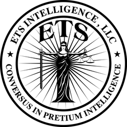 ETS ETS INTELLIGENCE, LLC CONVERSUS IN PRETIUM INTELLIGENCE logo