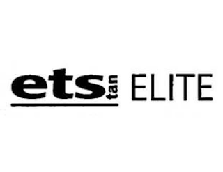 ETS TAN ELITE logo