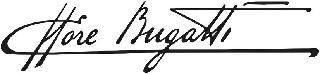ETTORE BUGATTI logo