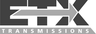 ETX TRANSMISSIONS logo