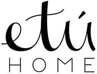 ETÚ HOME logo