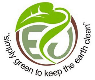 EU "SIMPLY GREEN TO KEEP THE EARTH CLEAN" logo