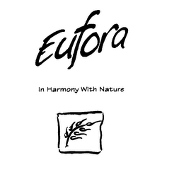 EUFORA IN HARMONY WITH NATURE logo