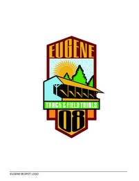 EUGENE 08 TRACK & FIELD TRIALS logo