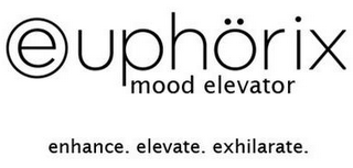 EUPHÖRIX MOOD ELEVATOR ENHANCE. ELEVATE. EXHILARATE. logo