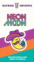 EUREKA EH HEIGHTS NEON MOON BELGIAN SINGLE AND READY TO MINGLE logo