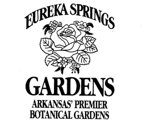 EUREKA SPRINGS GARDENS ARKANSAS' PREMIER BOTANICAL GARDENS logo