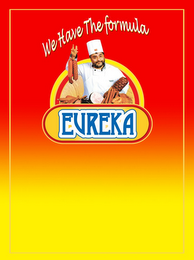 EUREKA, WE HAVE THE FORMULA logo