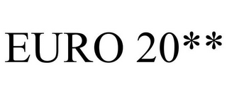 EURO 20** logo